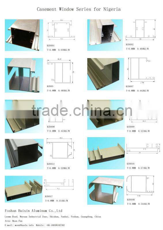 aluminum profile manufacturer in Foshan city