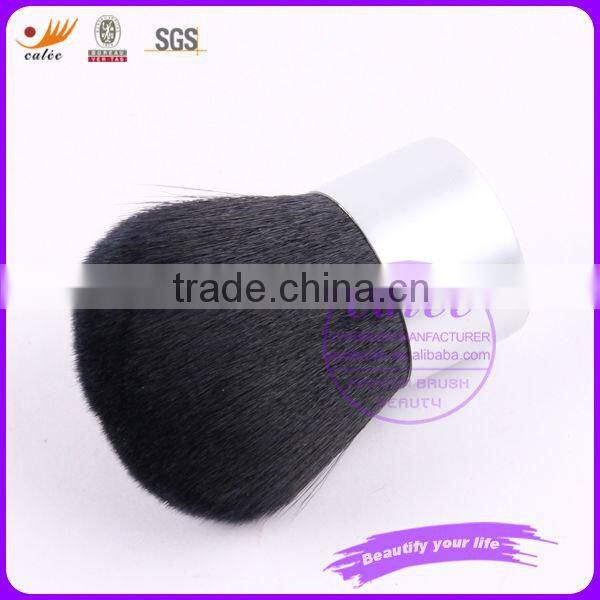 makeup kabuki brush with black nylon hair