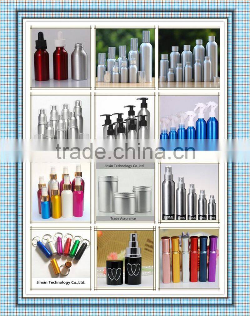 30ml aluminium e liquid bottles with black childproof cap