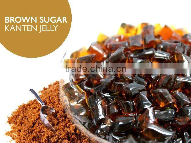 brown sugar agar jelly