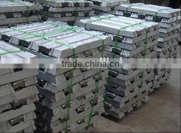China manufacturer Zinc ingot ,2016 hot sale,low price