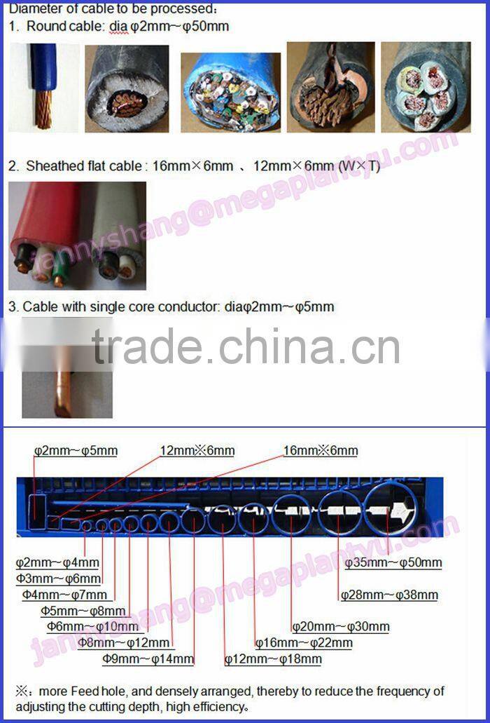 Scrap copper wire stripping machine for sale