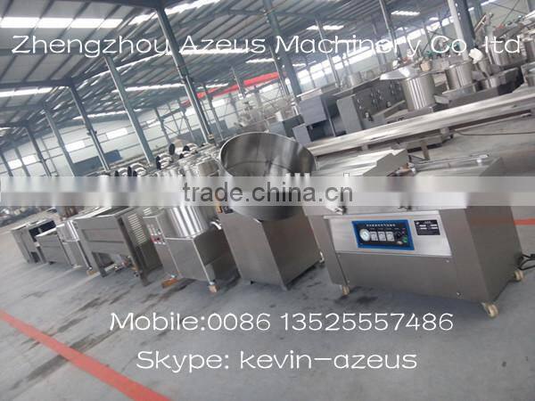 alibaba China 800kg/h full automatic half frozen potato production line