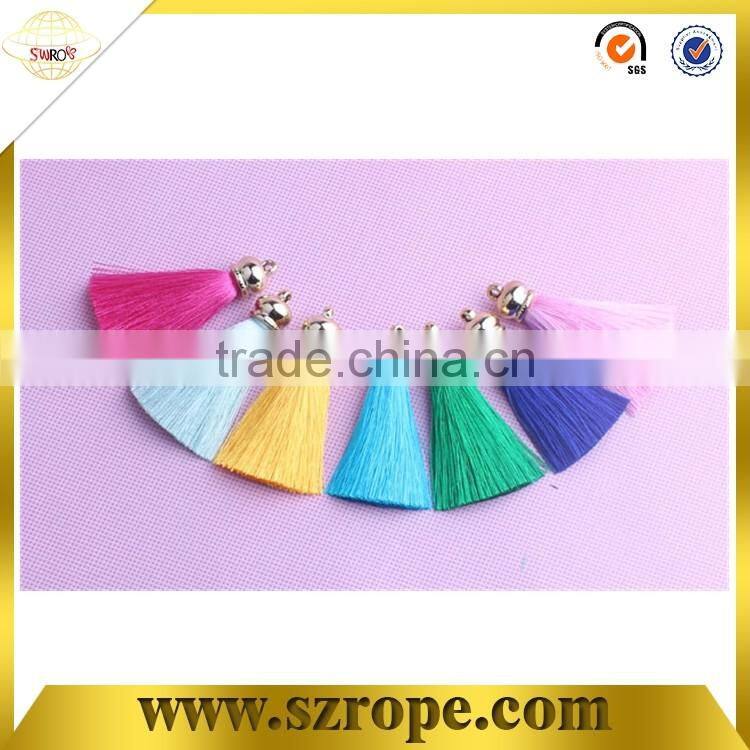 Silk tassel for key decoration