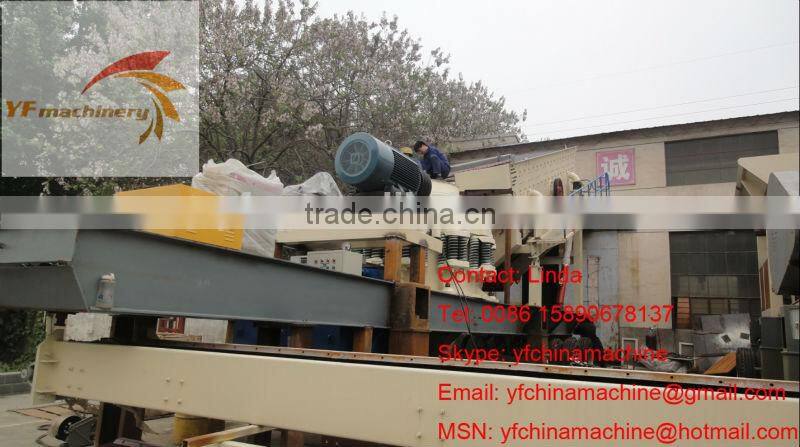 100-240t/h Mobile Crusher for Construction Waste