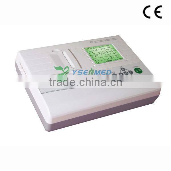 Medical CE portable 12 lead ecg machines china