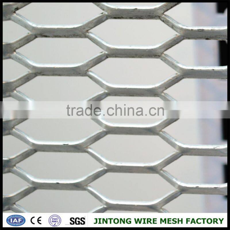 expandable sheet metal diamond mesh