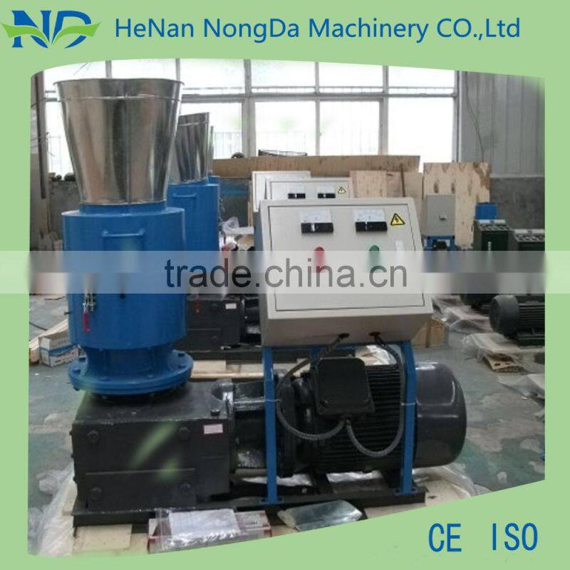 Hot selling poultry feed flat-mode pellet making machine