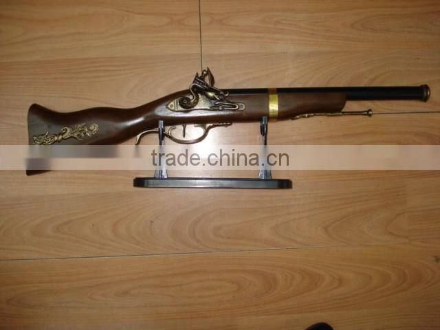 Factory direct kids toys wooden replica gun