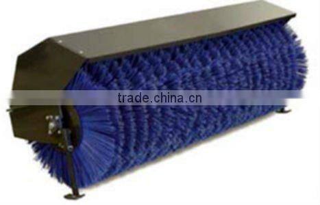 wheel loader attachment angle broom