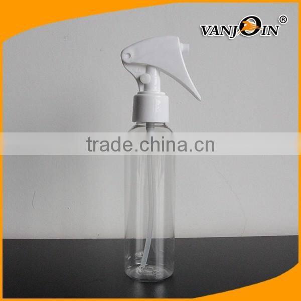 100ml PET Bottle With 24mm White Mini Trigger Spray