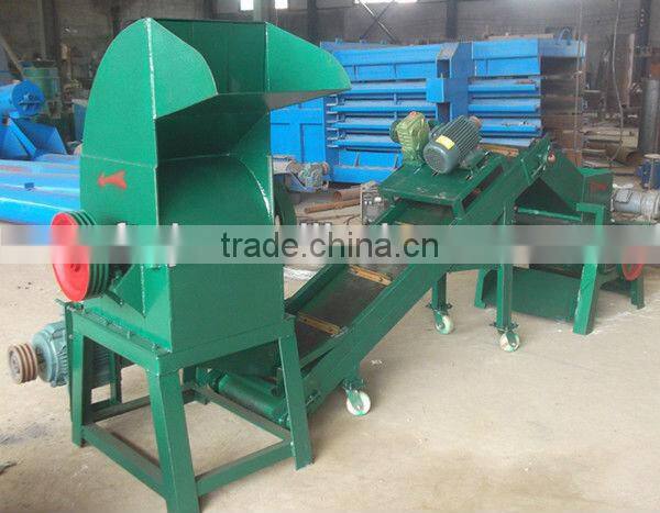 pop can crushing and separting production line