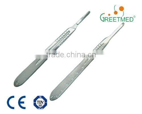 surgical scalpel handle for different size blade