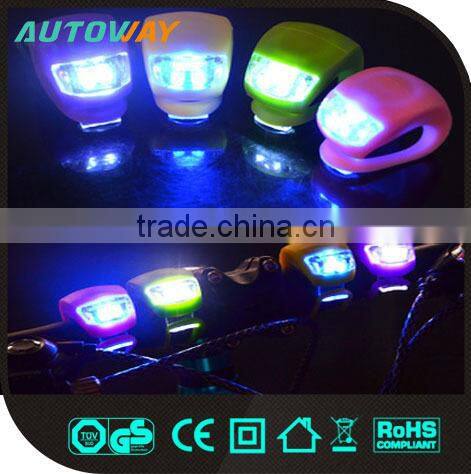 2 LEDs Silicone Bicycle Light