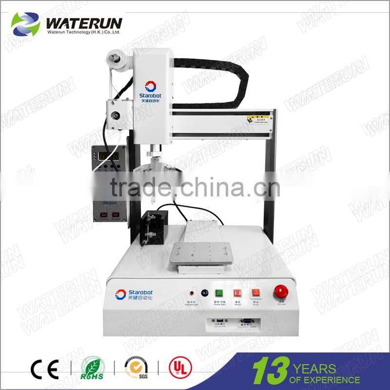 4 axis soldering robot for contact soldering of PCB boards