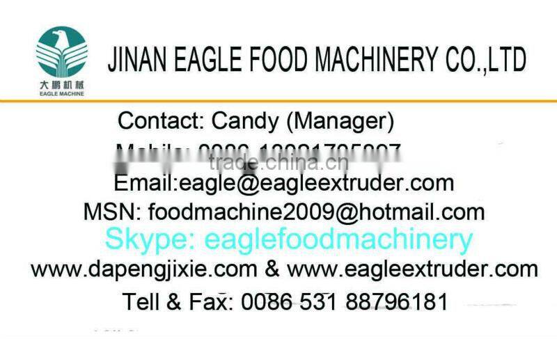 Jinan Eagle 100mm semi moist cat treats extruder machines to Korean