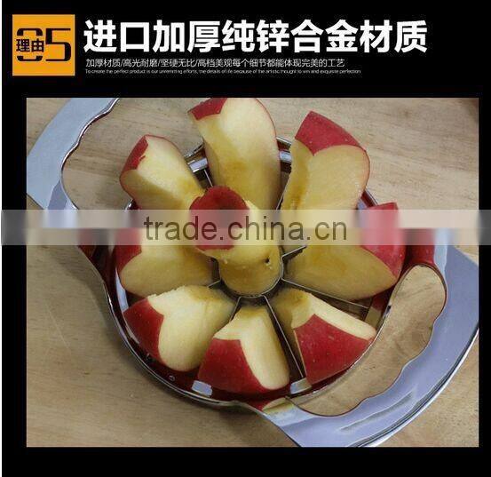 New style 8 Pieces Divided Stainless Steel Apple Slicer