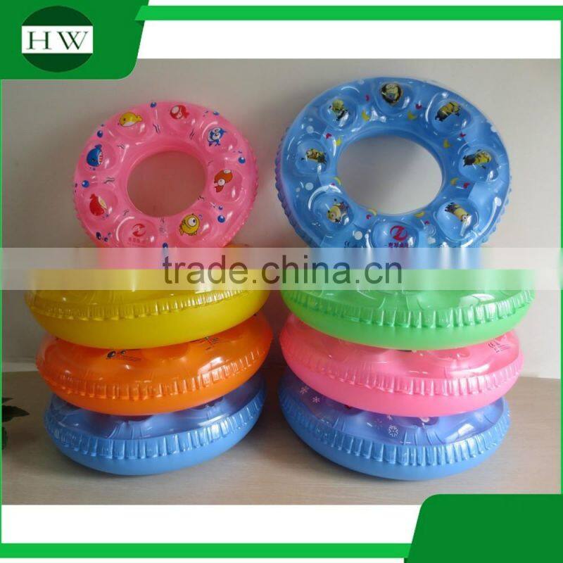 customized inflatable baby infant swimming floating ring donut baby swim ring