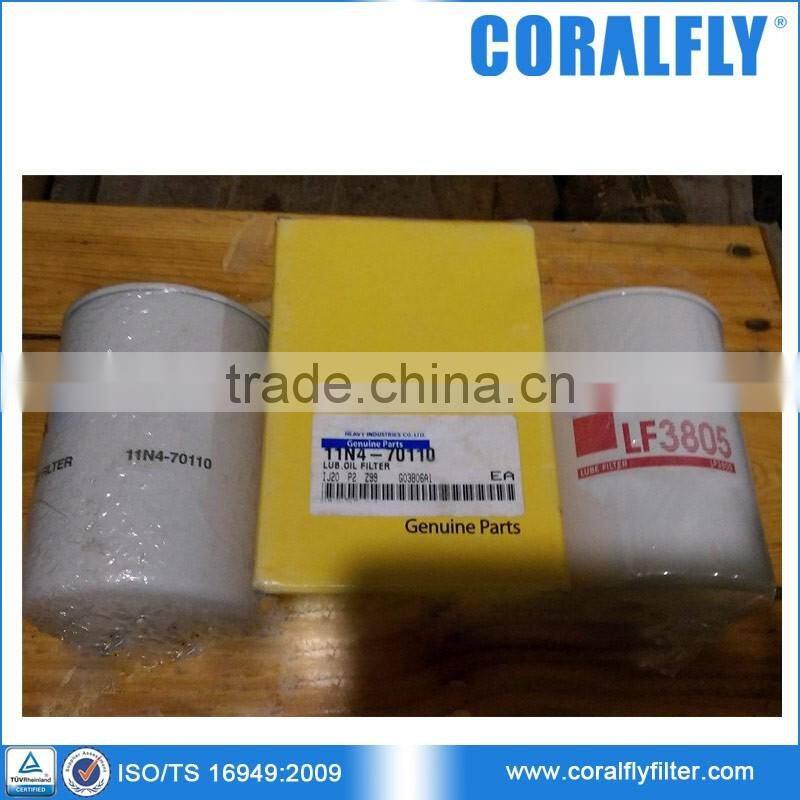 Coralfly OEM Diesel Engine Oil Filter LF3805 11N4-70110