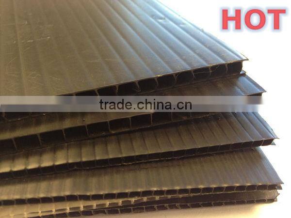 Corrugated PP Plastic Floor Protection Sheet / Wall Protection Sheet