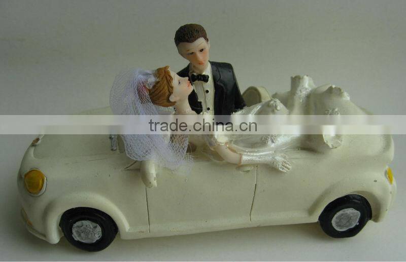 2014 custom resin wedding decoration