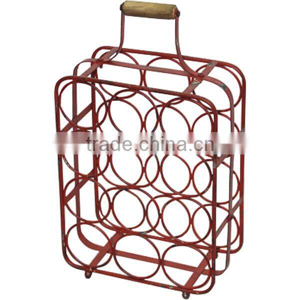Cast Iron Wine Rack Wine Bottle Holder