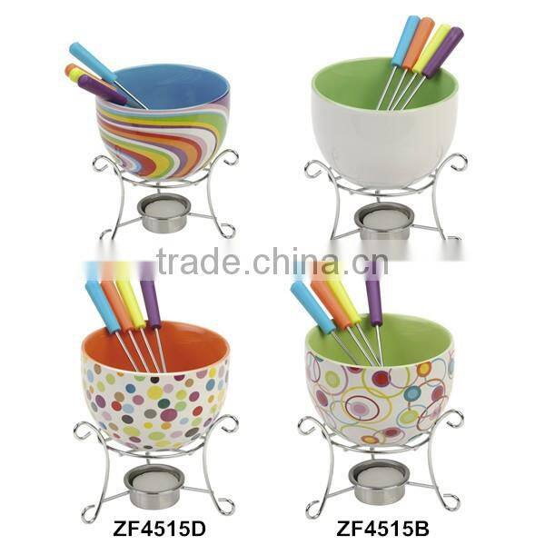 Fondue sets and raclette