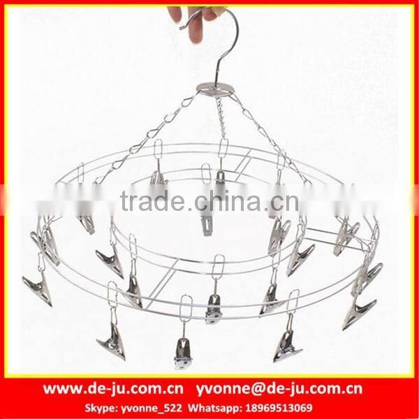 Metal Travel Plastic Collapsible Hangers