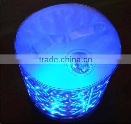 Factory Direct Sale Foldable Solar Inflatable Camping LED Lamp Outdoor Waterproof Portable Camping Colorful Night Light
