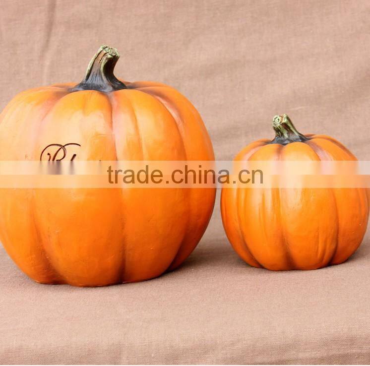 Resin thanksgiving decorations artificial thanksgiving pumpkin