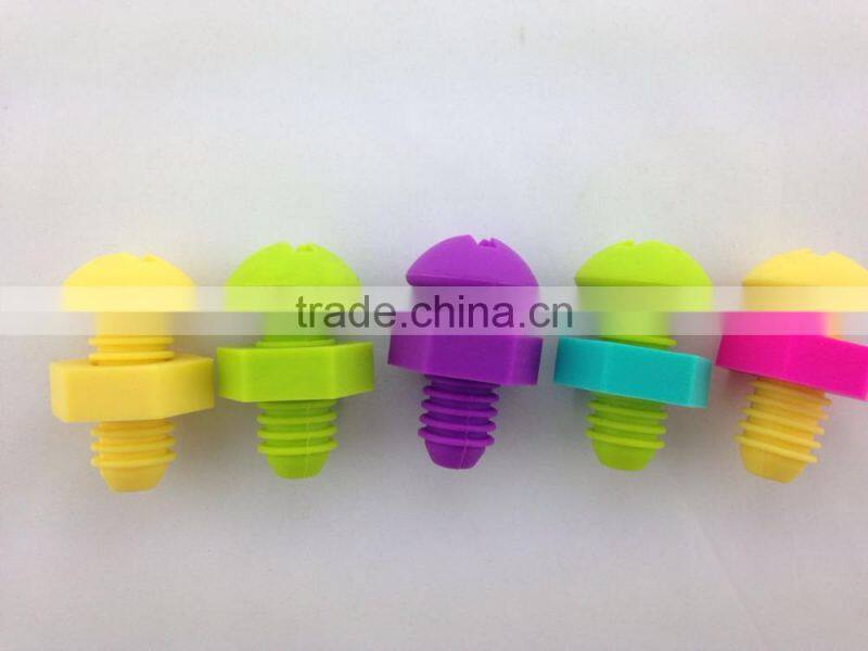 Promotion Silicone Wine Bottle Screw Cap