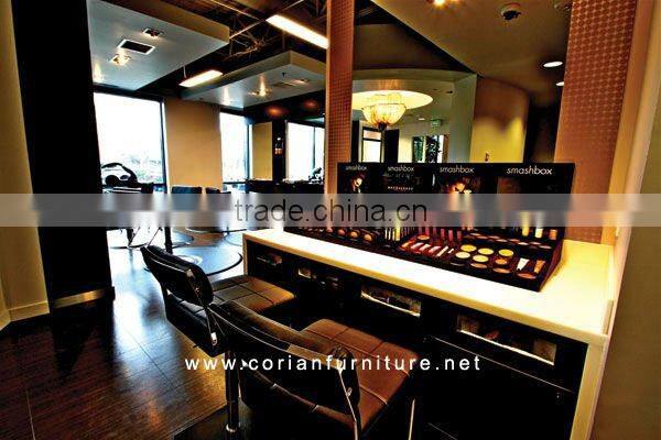 Acrylic solid surface modern retail shop furniture