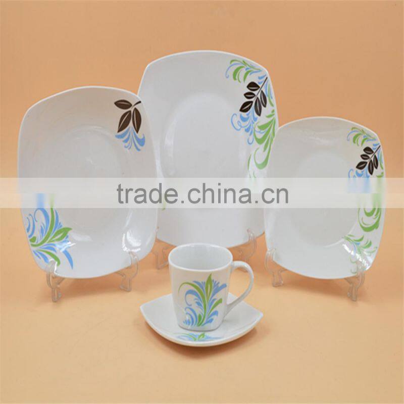 high quality ceramic porcelain dinner plate