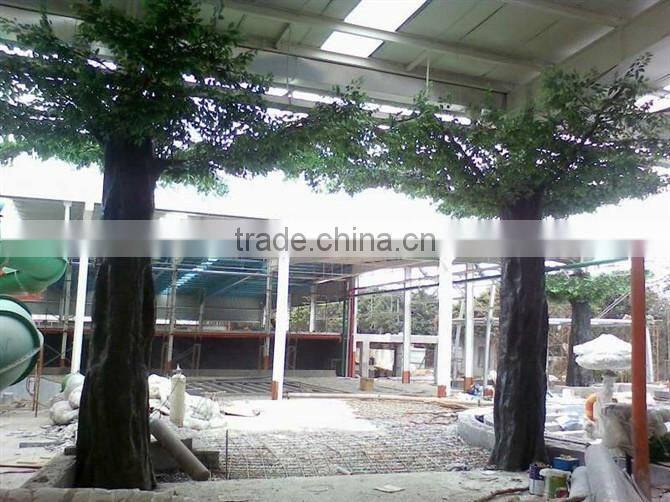 Home garden edging decorative 5ft to 16ft Height outdoor artificial green plastic palm trees EDS06 0831