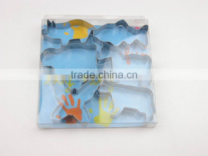 4pcs Set Stainless Steel Halloween Cookie Cutters, Halloween Tools
