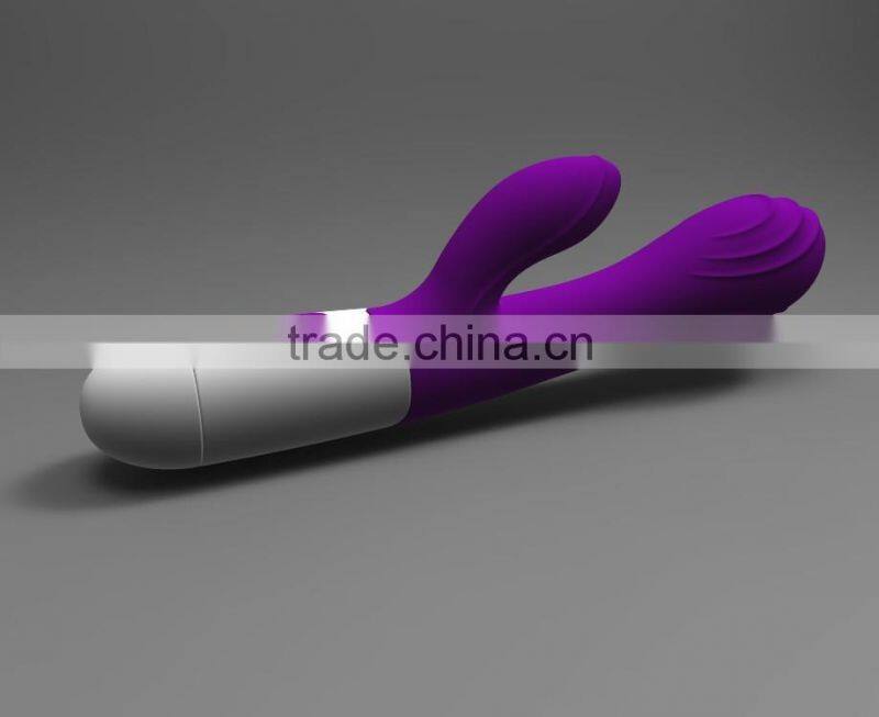 Silicone vibrating rod sex toy
