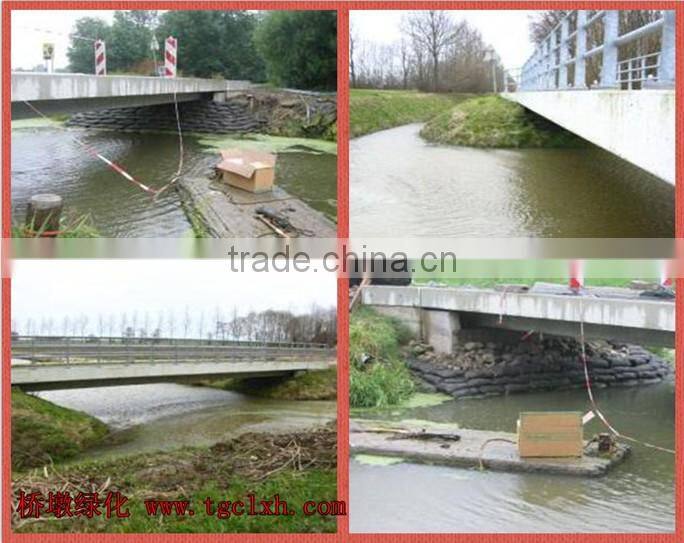 Inland waterway improvement geo bag