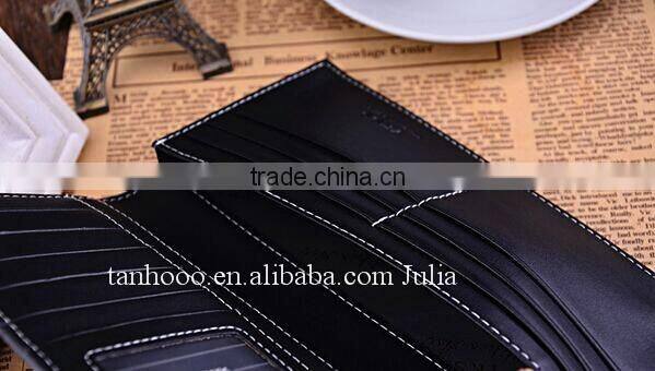 Hot selling custom men's Leather Wallet