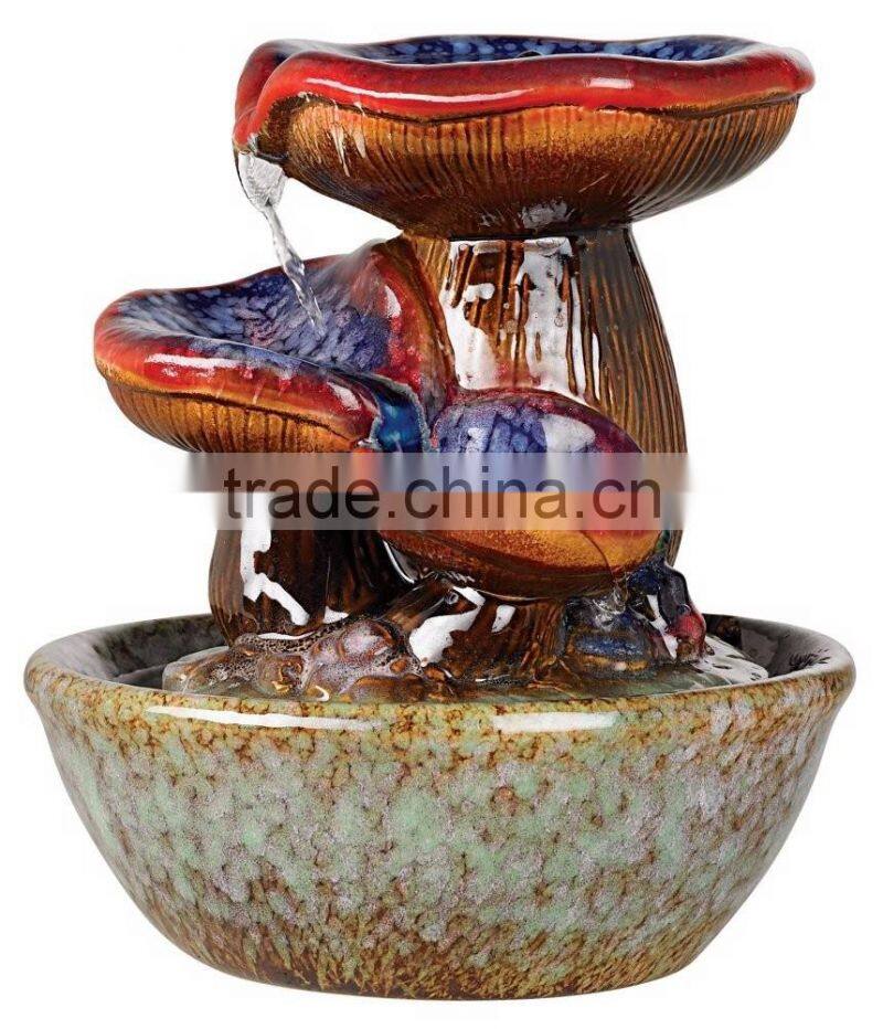 Three Tier Tabletop Water Fountain