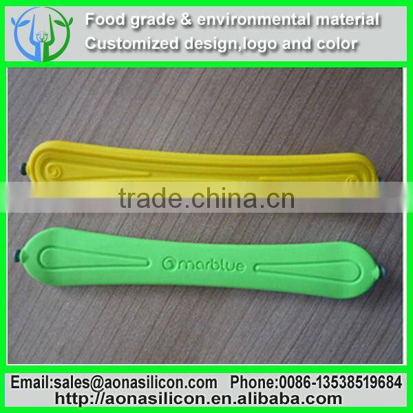 Double tip soft silicone touch screen stylus pen for mobile phone