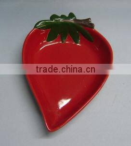 popular orange fruit ceramic plate