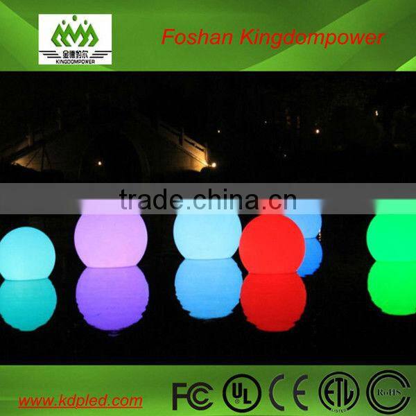 RGB Christmas decorative led colorful 30cm globe