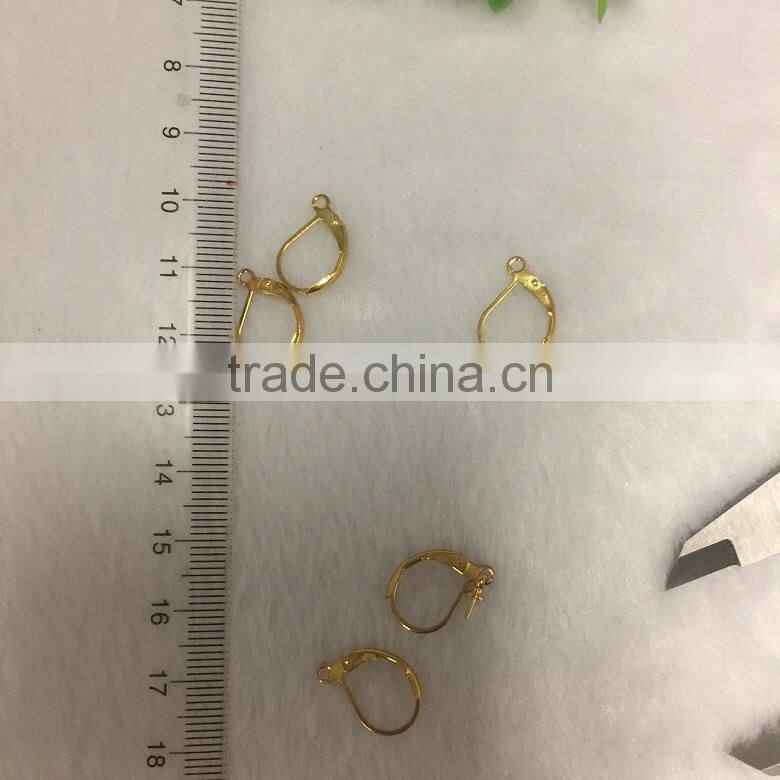 hot selling 14k gold earring findings wholesale
