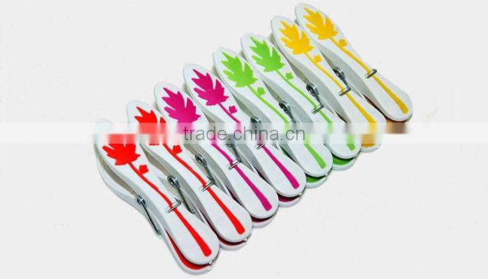 24PCS best selling high quality decorated laundry products clothes clip