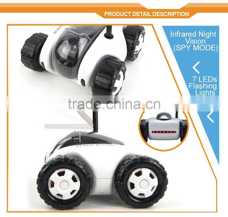 Free Samples Wifi R/C Toy lInfrared Night Vision App-Controlled for iPhone/iPad/Android Spy Remote Control Car with Camera