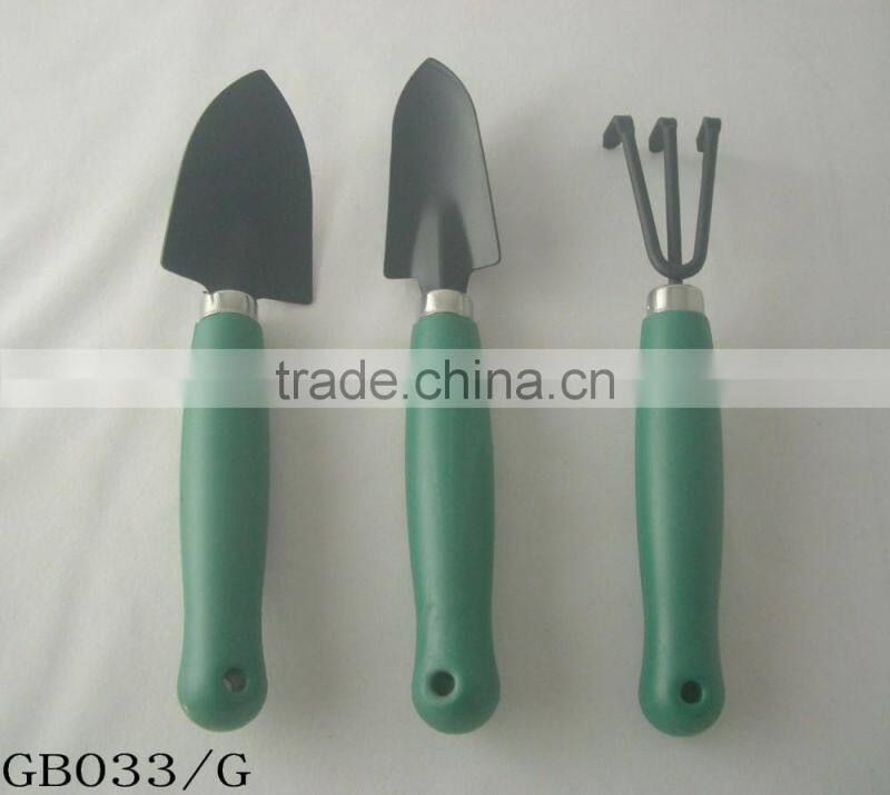 Russian style 3 in 1 mini garden tool set