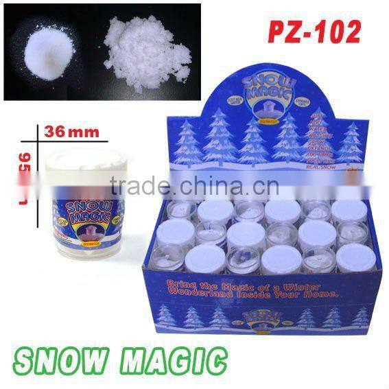 fake snow powder for christmas decoration