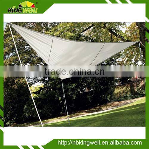 triangle sun shelter awning
