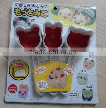rabbit lovely animal Rice ball mold/sushi maker