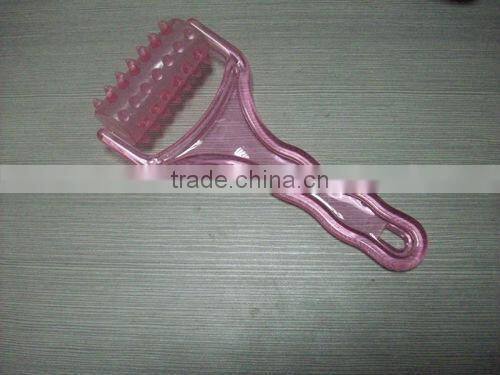 beauty plastic roll massager with waves handle